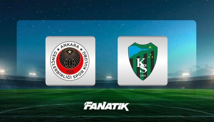 CANLI | Gençlerbirliği – Kocaelispor (Süper Lig 31. hafta)