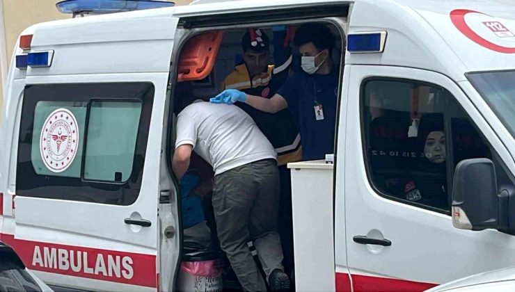 Elektrikli bisikletten düşen sürücü yaralandı