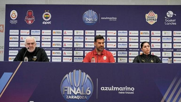 EuroLeague Womenda Türk finaline doğru... Galatasarayın gözü kupada: Koç, sen merak etme