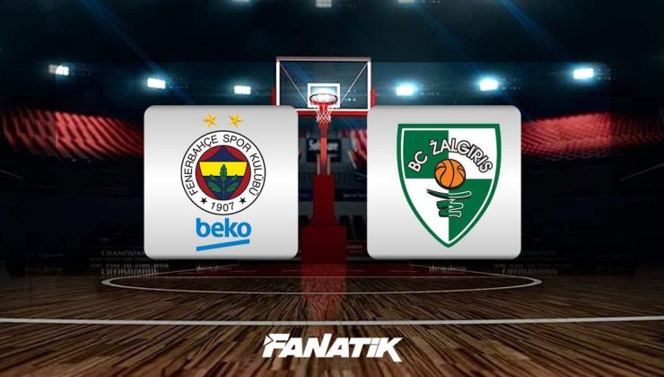 Fenerbahçe Beko – Zalgiris Kaunas maçı ne zaman, saat kaçta ve hangi kanalda?