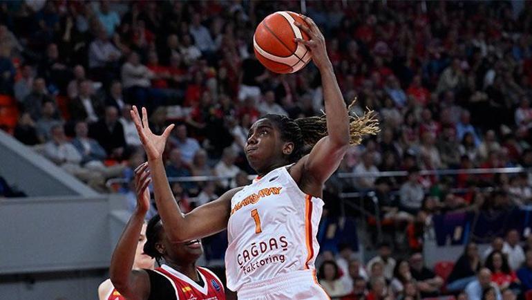Galatasaray ev sahibi Zaragozayı devirdi Kadınlar EuroLeaguede final Türk derbisi oldu