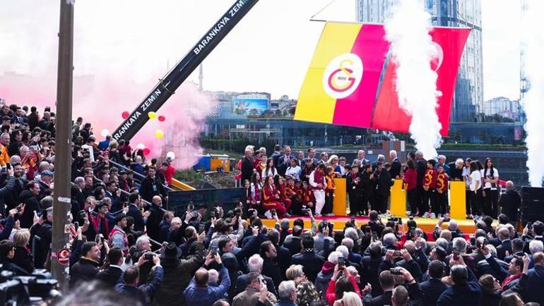 Galatasarayda Aslantepe Vadisi projesinin temeli atıldı