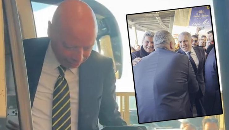 Galatasaray’dan Fenerbahçeli yöneticilere büyük jest! Derbi öncesi karşılama