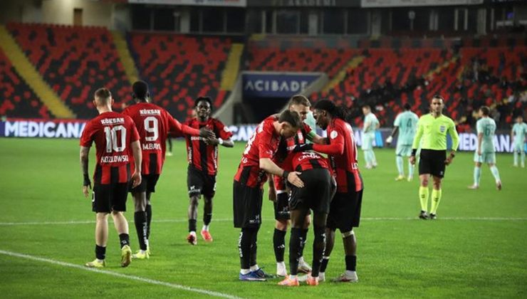 Gaziantep FK 3 maç sonra güldü