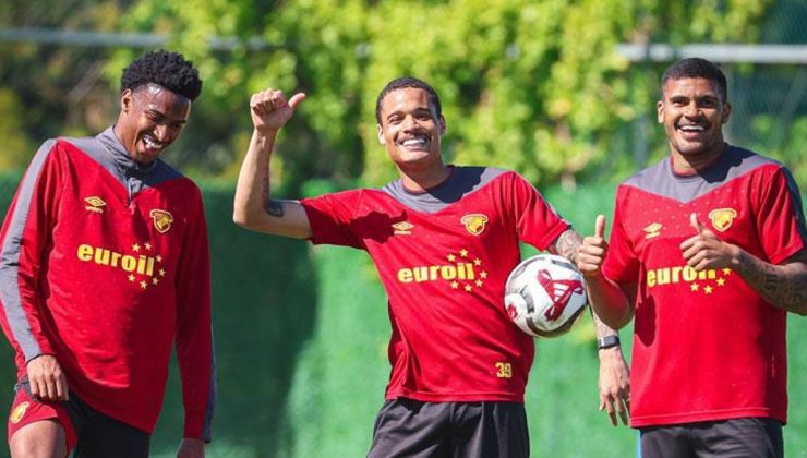 Göztepe, Trabzonspor maçı hazırlıklarını sürdürdü