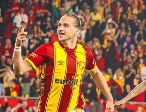 Göztepe’de Arda Okan sevinci