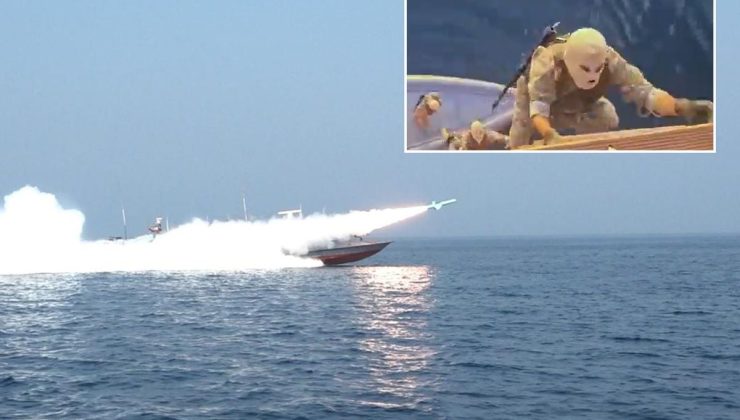 İran, 2 gemiye el koyduğu operasyonun görüntülerini yayınladı