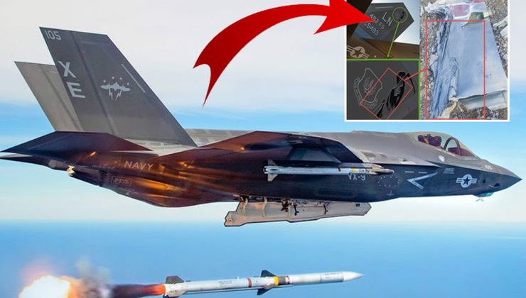 İran, ABD’nin görünmez savaşçısı F-35’i vurdu! İşte enkaz görüntüleri
