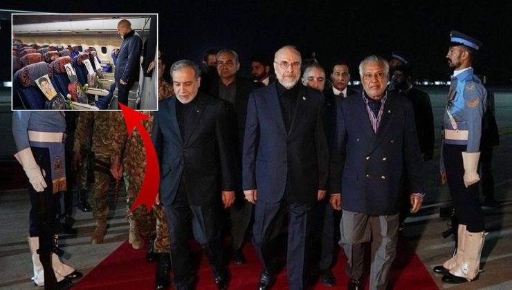 İran İslamabad’a böyle gitti! Müzakereler öncesi çarpıcı kare