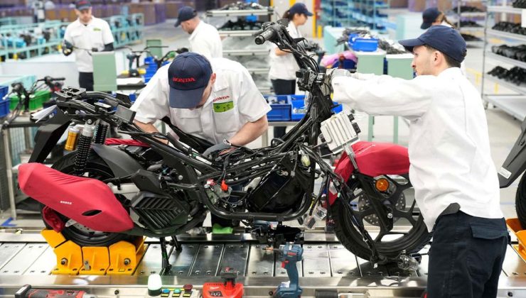 Japon otomotiv Honda, İzmir’de üretime başladı