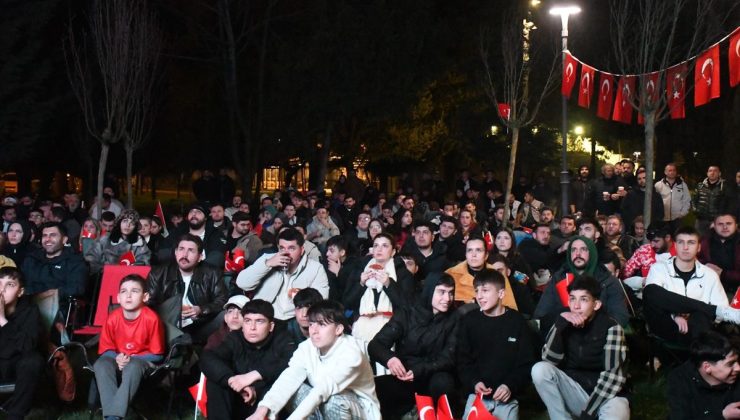 Kosova-Türkiye Maçı Dev Ekranlarla İzlendi