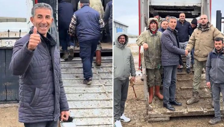 Koyun satın alırken Türkiye’de bir ilki gerçekleştirdi