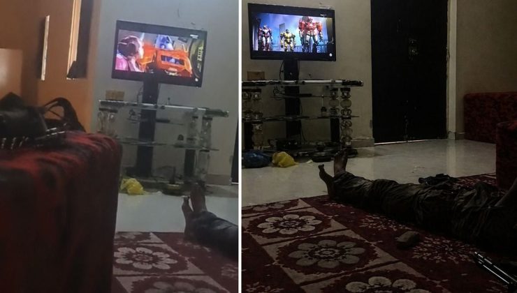 Mali’de ele geçirilen üste dikkat çeken anlar; askerler Tranformers izledi