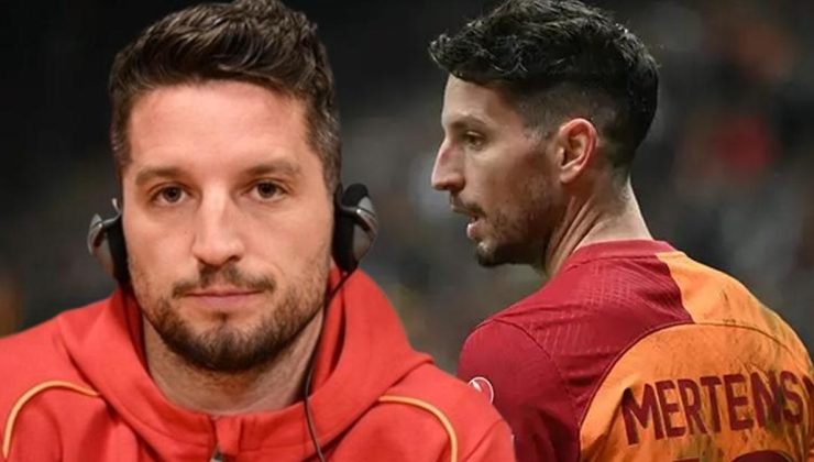 Müjdeyi eşi verdi! Dries Mertens Galatasaray için geri dönüyor