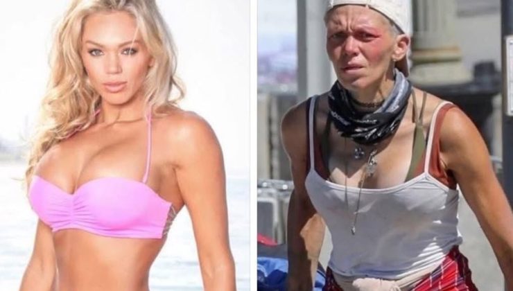 Nereden nereye: Eski model şimdi çöpten yiyecek topluyor