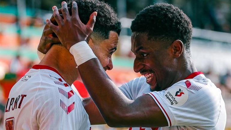 (ÖZET) Samsunspor Süper Ligde seriye bağladı... Alanyaspor - Samsunspor maç sonucu 2-3