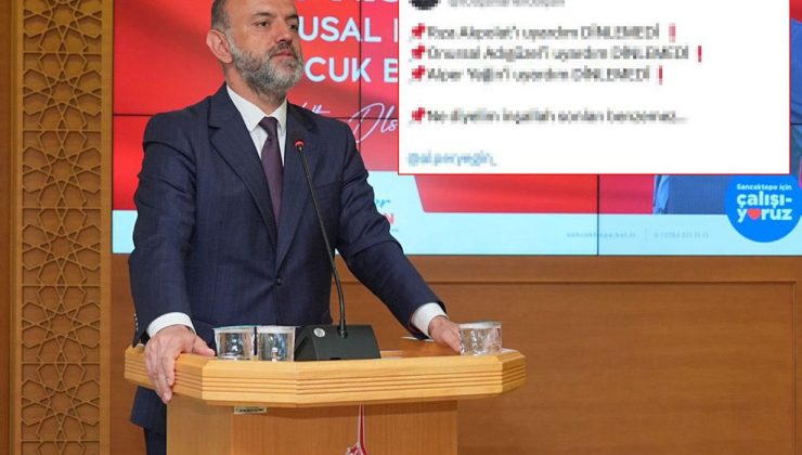 "Size de operasyon yapılacak" iması Belediye Başkanı Alper Yeğin’i küplere bindirdi