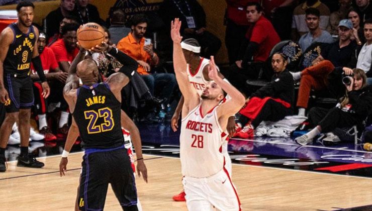 Rockets, Alperen’in “double double”ına rağmen Lakers’a kaybetti