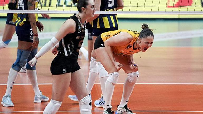 Şampiyon VakıfBank Vodafone Sultanlar Liginde 15. zafer.. VakıfBank - Fenerbahçe Medicanamaç sonucu 3-1