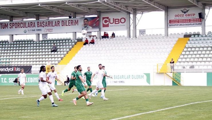 Serikspor: 4 – Atakaş Hatayspor: 2
