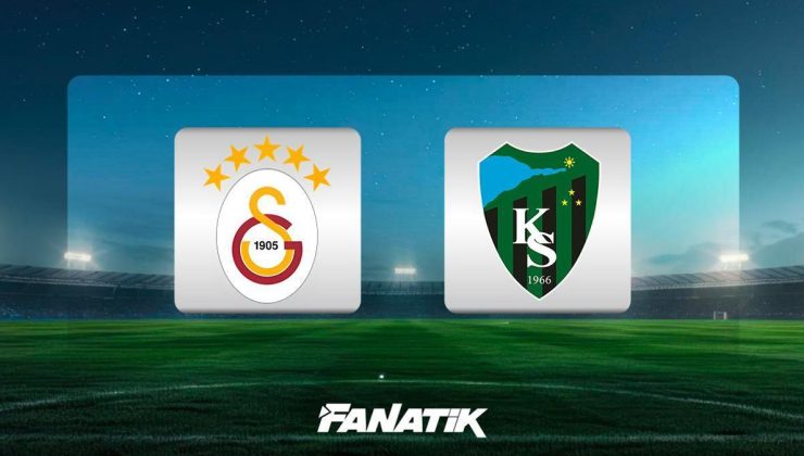 CANLI| Galatasaray – Kocaelispor maçı Canlı Anlatım – GS KOCAELİ maçı kadroları, skoru ve istatistikleri (Süper Lig 29. hafta maçı)