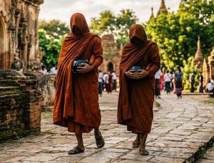 Sri Lanka’da valizlerinde toplam 110 kilogram uyuşturucu madde bulunan keşişler gözaltına alındı