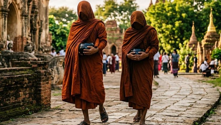 Sri Lanka’da valizlerinde toplam 110 kilogram uyuşturucu madde bulunan keşişler gözaltına alındı