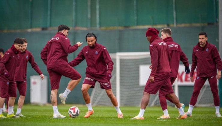 Trabzonspor, Göztepe maçı hazırlıklarına başladı
