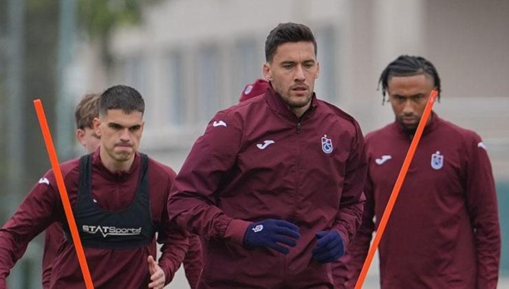 Trabzonspor, Samsunspor maçının hazırlıklarına başladı