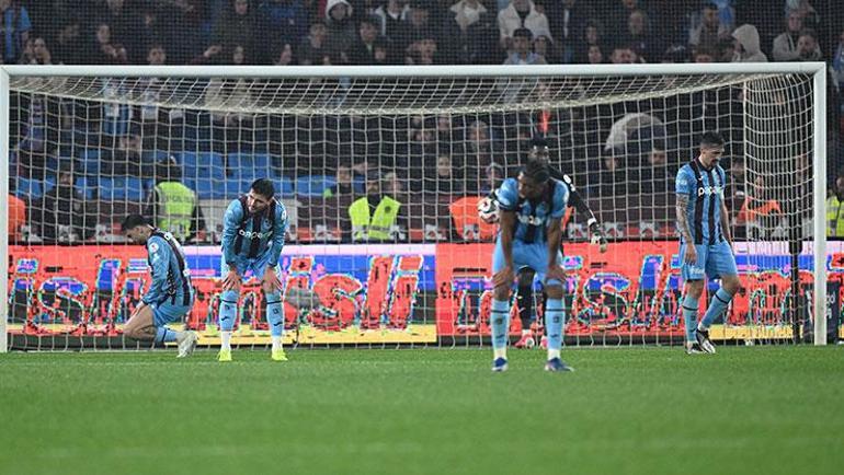 Trabzonspor teknik direktörü Fatih Tekkeden beraberlik sonrası oyunculara mesaj Kaldırın kafanızı bırakmak yok