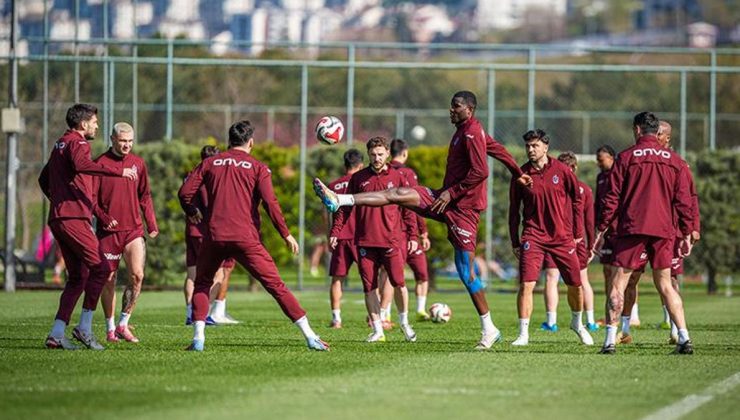 Trabzonspor’da Başakşehir mesaisi devam ediyor