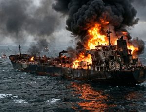 ABD ordusu, İran tankerini vurdu
