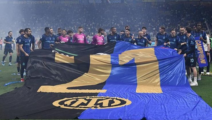 Avrupa’nın 5 büyük liginde şampiyonluğunu ilan eden ikinci takım Inter oldu