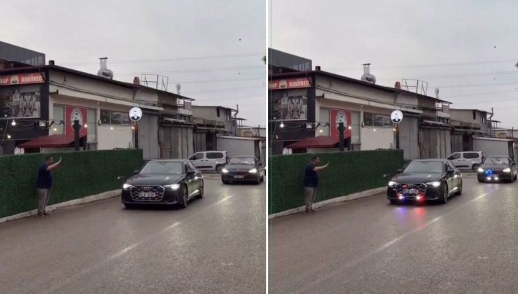 Ayyüce Türkeş, kokoreç yemeye çakarlı konvoyuyla gitti