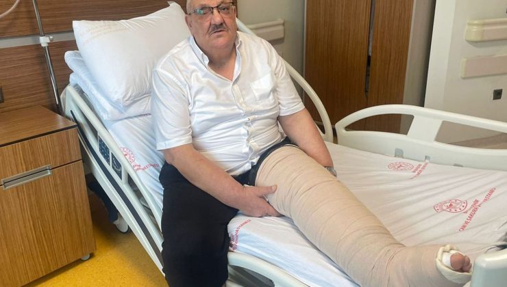 Bacağı şişince giyecek pantolon bulamadı, gerçeği hastanede öğrendi