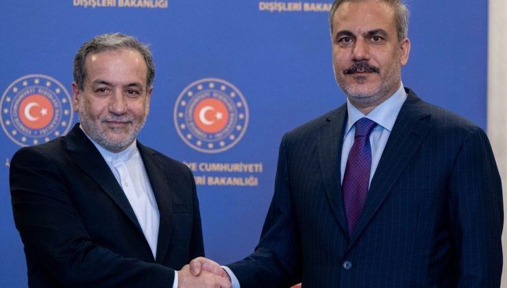 Bakan Fidan, İranlı mevkidaşı Arakçi ile görüştü