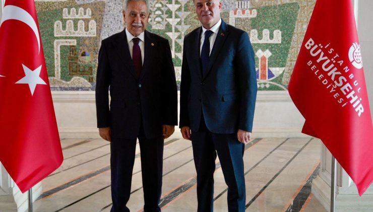 Bülent Arınç’tan İBB Başkanvekili Nuri Aslan’a ziyaret