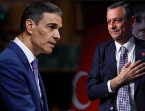 İspanya Başbakanı Pedro Sanchez, Özgür Özel’i reddetti