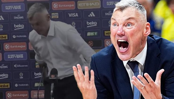 Jasikevicius kendine hakim olamadı, basın toplantısını terk etti ‘Saygısızca!’