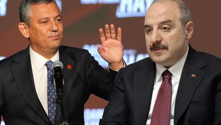 Mustafa Varank: Bana göre CHP’nin adayı Özgür Özel