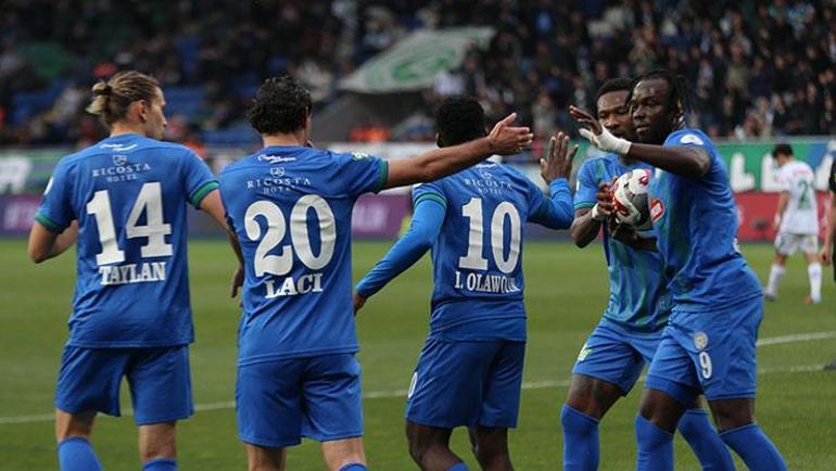 (ÖZET) Rizespor muhteşem geri döndü 3 puanı 3 golle aldı | Çaykur Rizespor - Konyaspor maç sonucu: 3-2