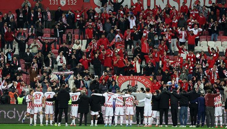 Samsunspor’dan Galatasaray’a ‘boynu bükükler!’ 4-1 sonrası olay şarkı