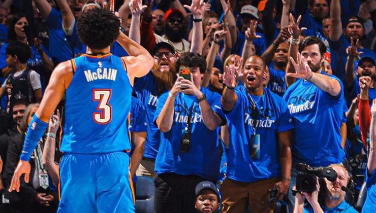 Thunder, Lakers’ı 108-90 yenerek seride 1-0 öne geçti