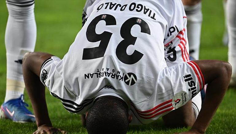 Tiago Djalo korkuttu Beşiktaşın stoperi beyin sarsıntısı geçirdi...