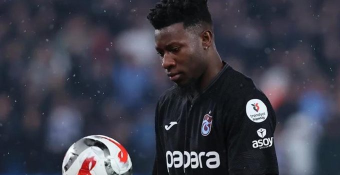 Trabzonspor’da Onana sürprizi! Geleceği merak konusuydu