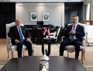 Bakan Fidan, Iraklı mevkidaşı Fuad Hüseyin ile görüştü