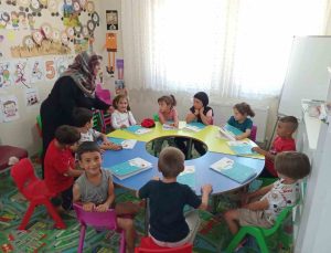 Erzincan Müftü Yardımcısı Keleş, 4-6 Yaş Kur’an Kursu’nu Ziyaret Etti