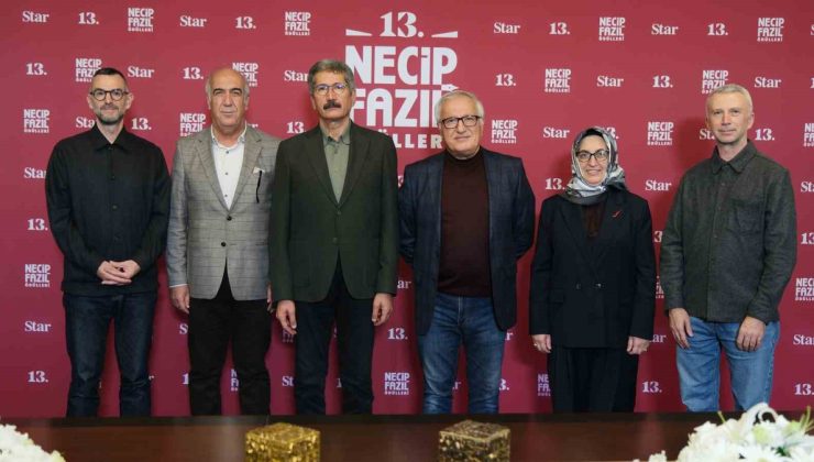 13. Necip Fazıl Ödülleri’nde 8 dalda 9 isim ödüle layık görüldü