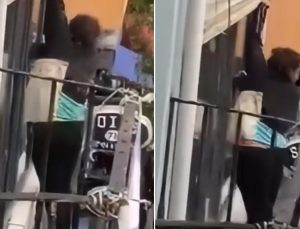 2 erkekle kaldığı otel odasının penceresine çıktı! Sonrası korkunç