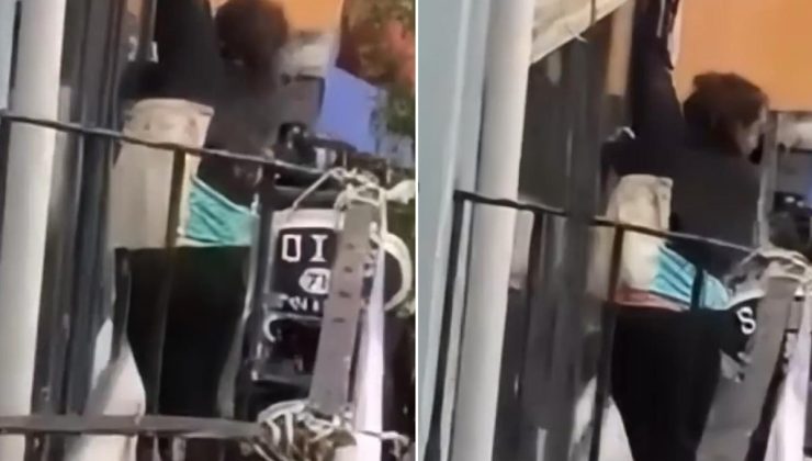 2 erkekle kaldığı otel odasının penceresine çıktı! Sonrası korkunç